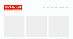 Desktop Screenshot of mcclain-yu.com